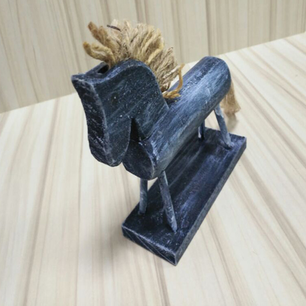 Home Office Room Inspiration - 1 pièce Sculpture de cheval en
