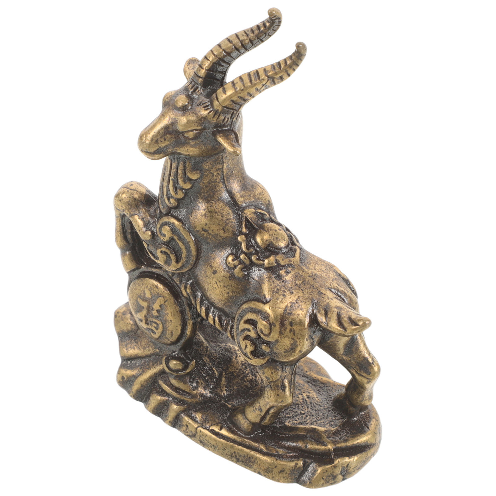 Home Office Feng Shui - Mini Sculpture en Laiton Massif du