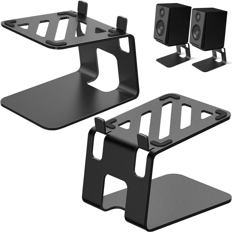 Monitor Riser Stand - Lot de 2 supports de haut-parleurs