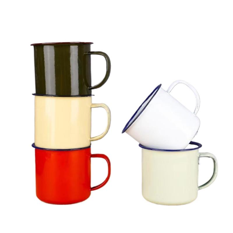 Home Office Logo - 【M】Tasses à boire en émail, plusieurs