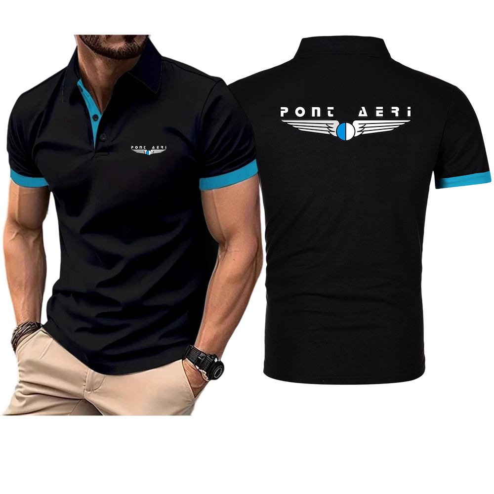 Home Office Logo - Polo basique pour homme Disco Logo
