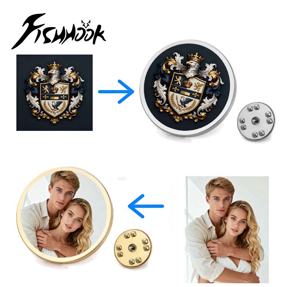 Broche personnalisée en acier  - Home Office Logo avis et prix