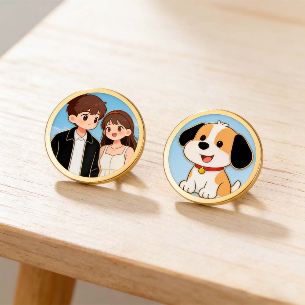 Broche personnalisée en acier  - Home Office Logo avis et prix