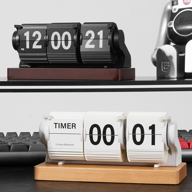 Horloge de bureau vintage en b - Home Office Minimalist avis et prix