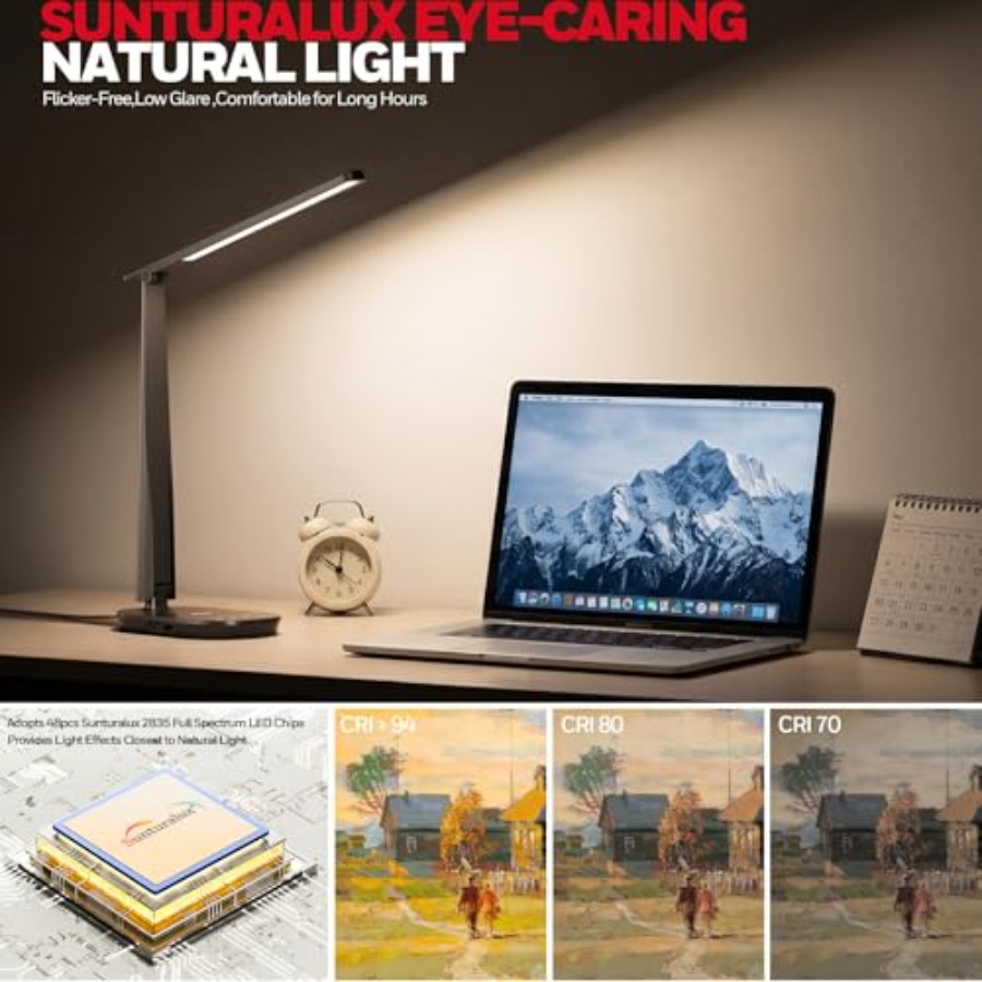 Lampe de bureau LED pour la ma - Home Office Desk avis et prix