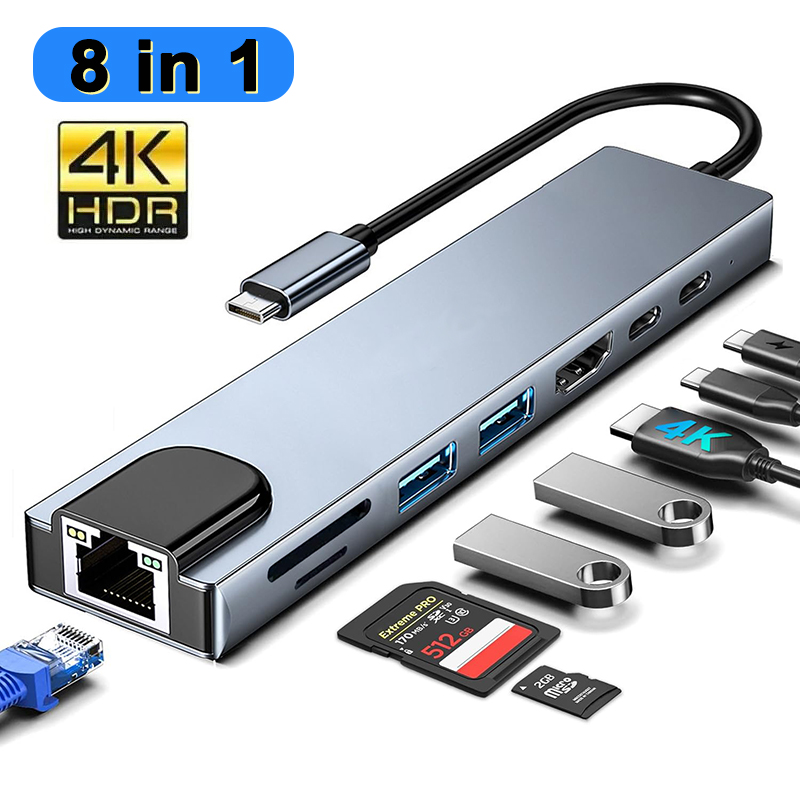 Hub USB Type C 8 en 1 pour Mac - Home Office For Mac avis et prix