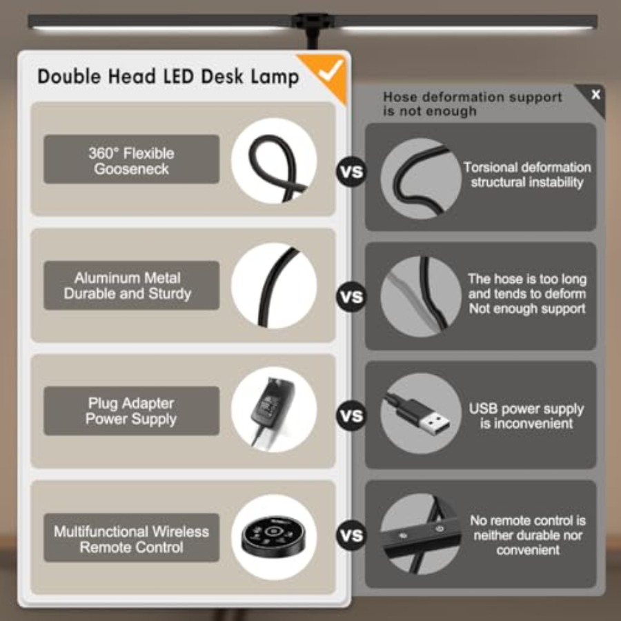 Lampe de bureau LED pour le bu - Home Office Desk avis et prix