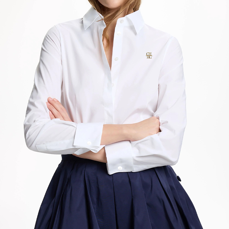 Chemise élégante blanche à rev - Home Office Logo avis et prix