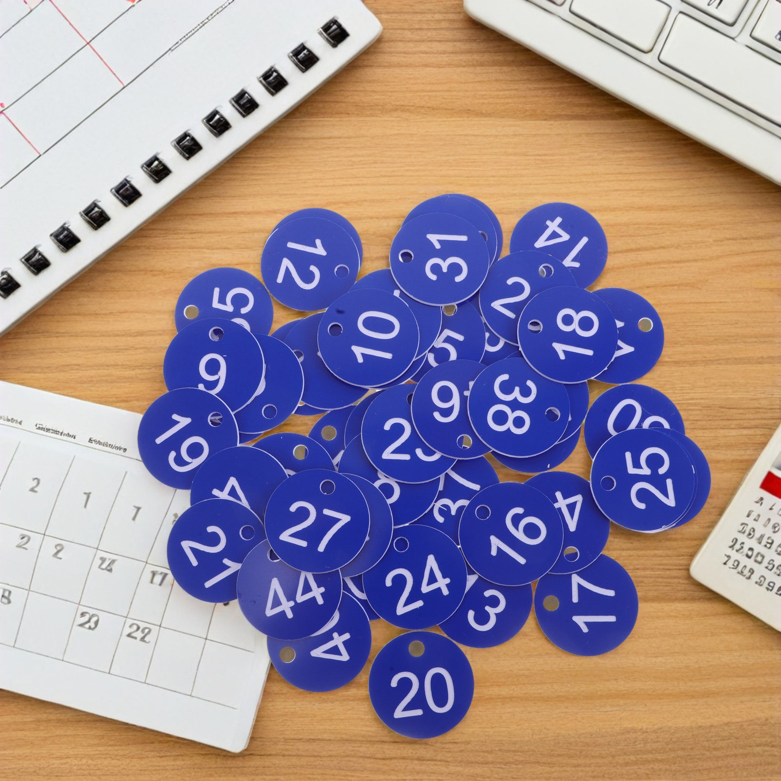 50 étiquettes de clés de stock - Home Office Number avis et prix