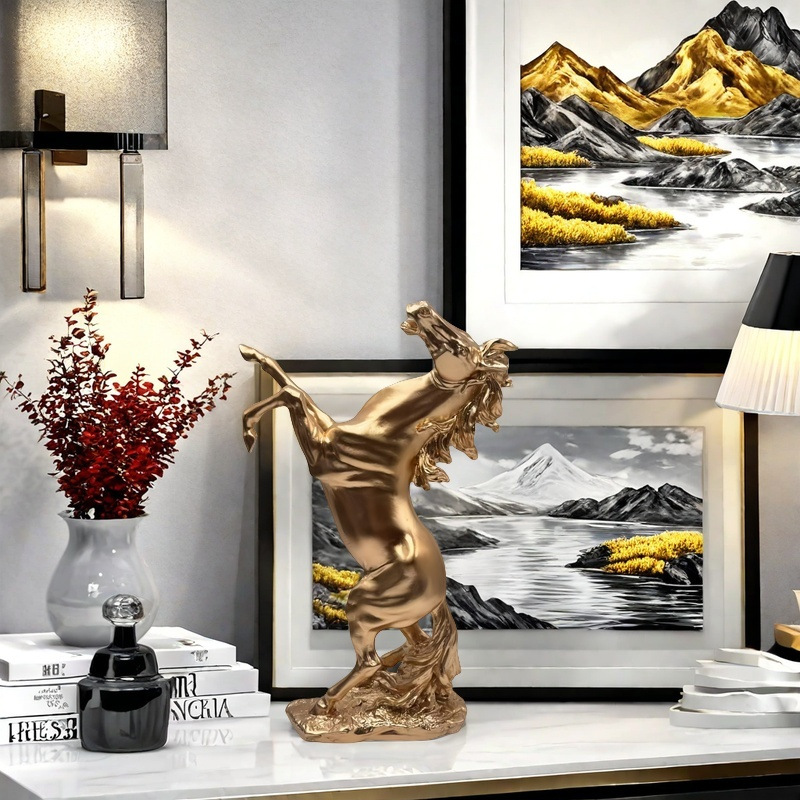 Ornement en résine de luxe lég - Home Office Means avis et prix