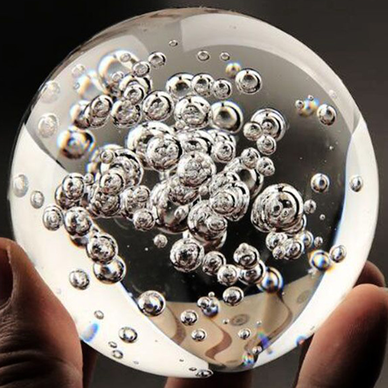 Boule de cristal à bulles tran - Home Office Feng Shui avis et prix