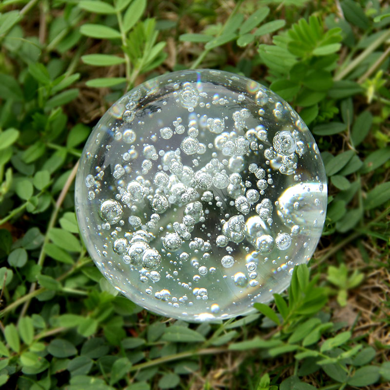 Boule de cristal à bulles tran - Home Office Feng Shui avis et prix