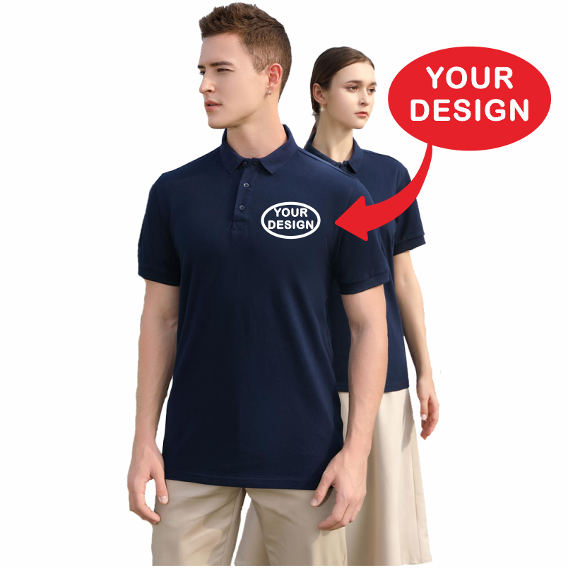 Polo d'été en pur coton, Logo  - Home Office Logo avis et prix
