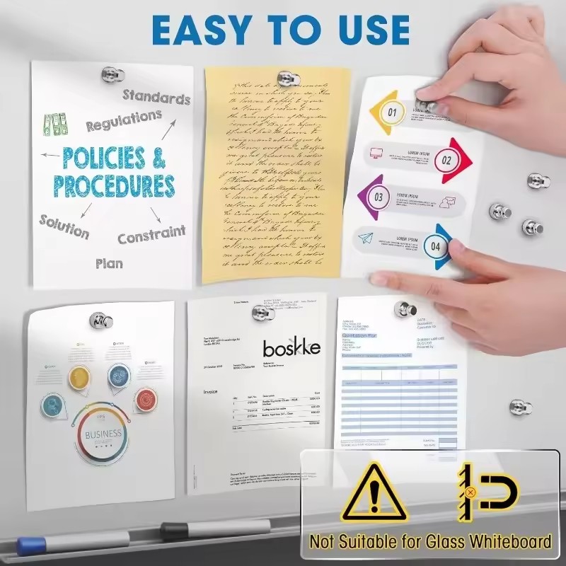 1-50 pièces Épingles magnétiqu - Whiteboard Magnetic avis et prix