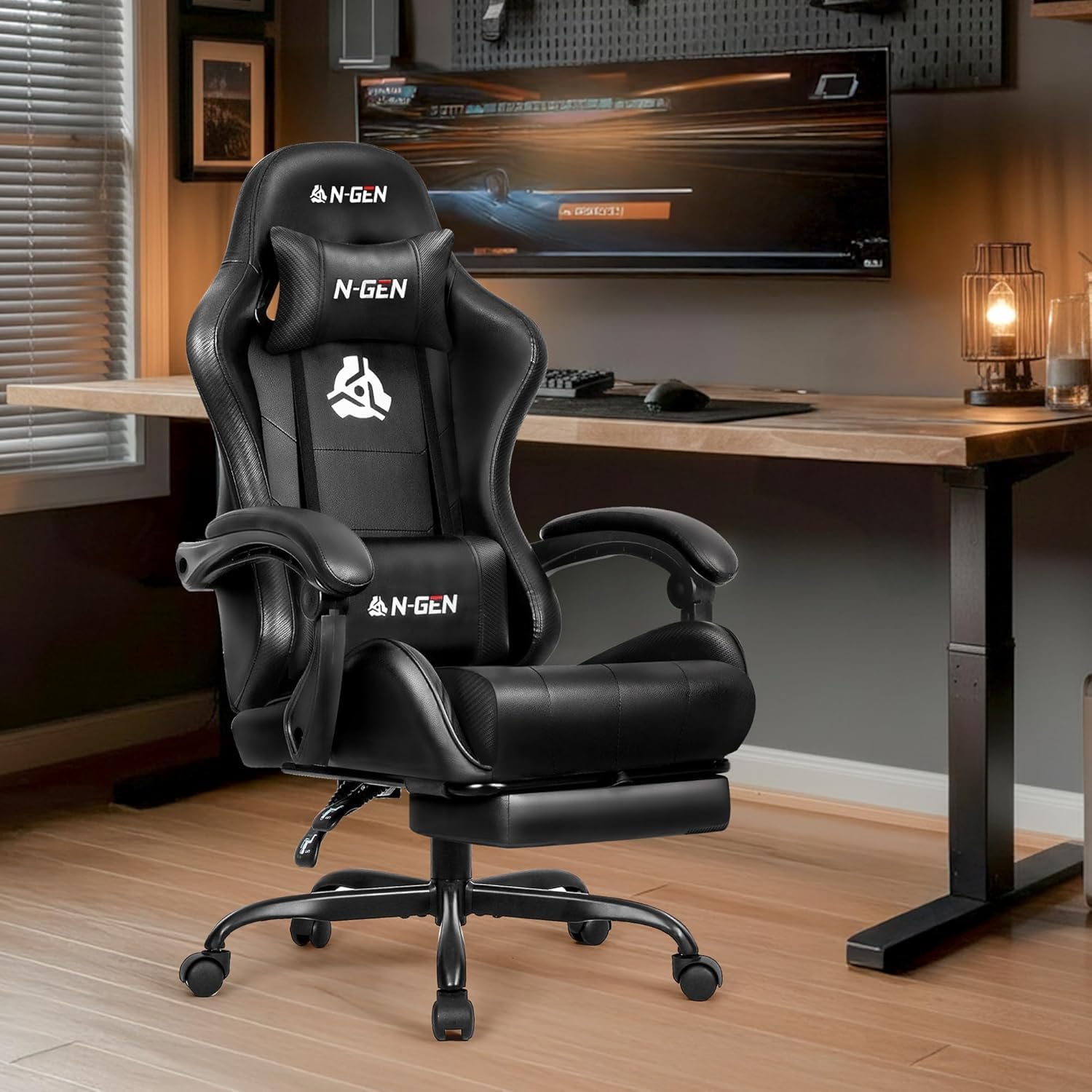 Chaise de jeu avec repose-pied - Home Office Desk avis et prix