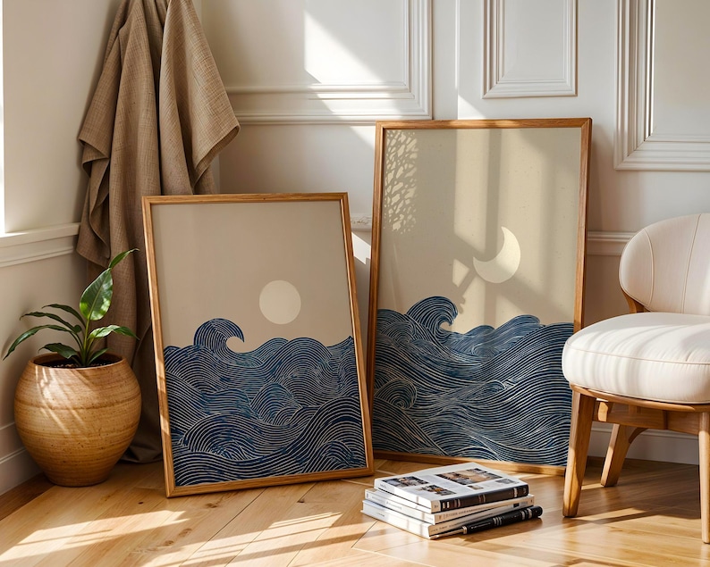 Lot de 2 impressions murales s - Home Office Minimalist avis et prix