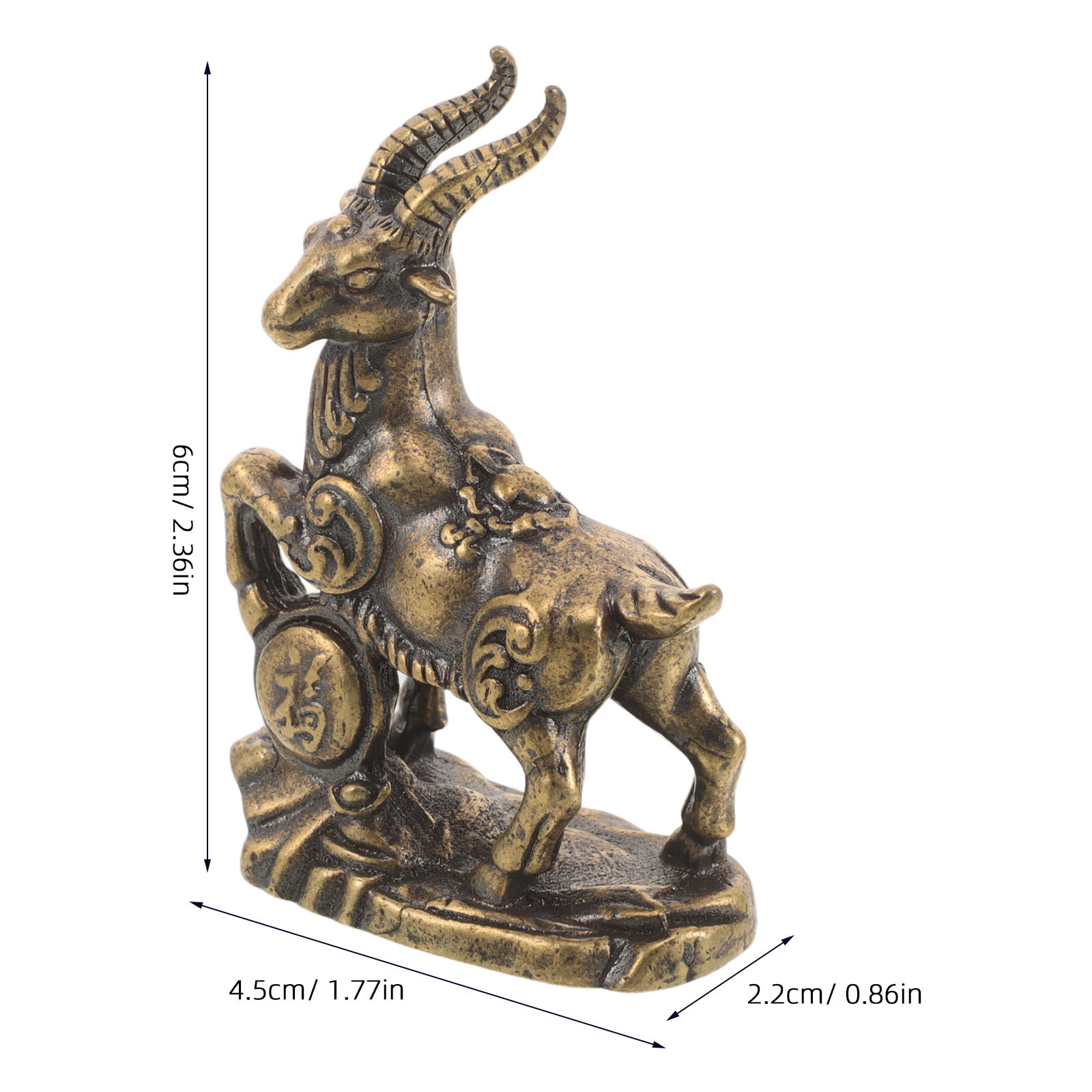 Mini Sculpture en Laiton Massi - Home Office Feng Shui avis et prix