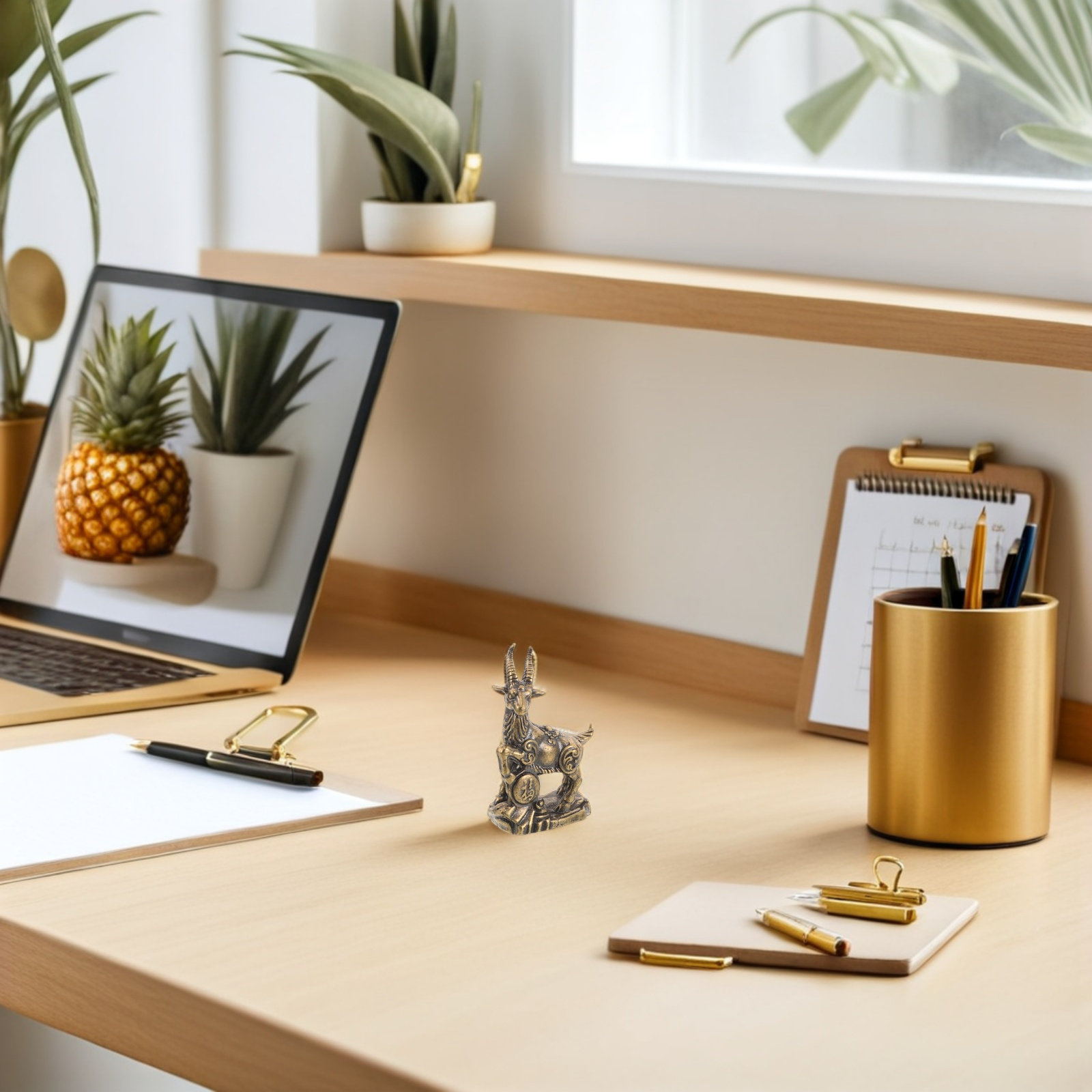 Mini Sculpture en Laiton Massi - Home Office Feng Shui avis et prix