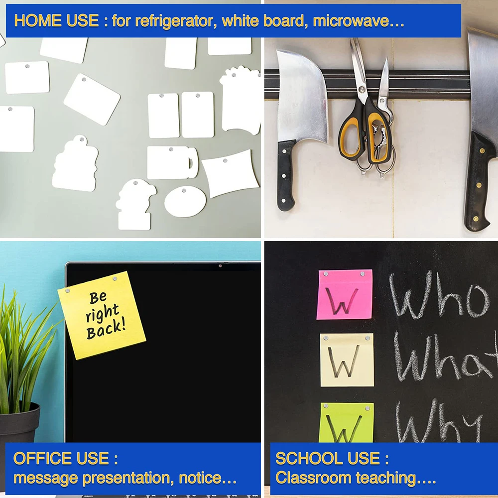 Aimants de réfrigérateur 6x3mm - Whiteboard Magnetic avis et prix