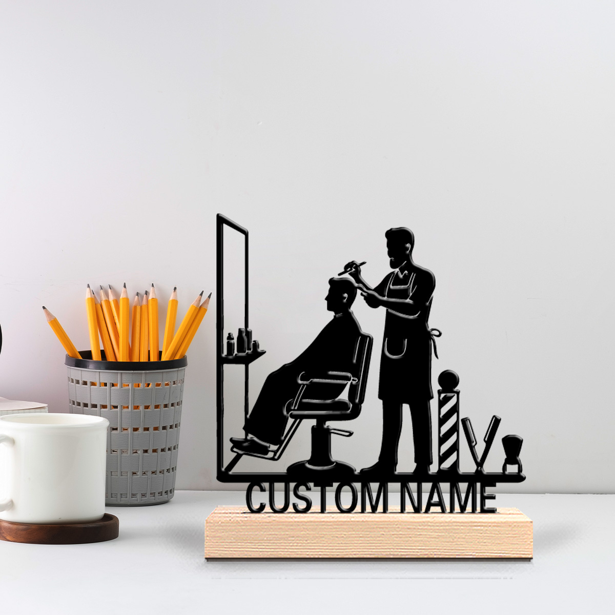 1 pièce Décoration de bureau p - Home Office Logo avis et prix