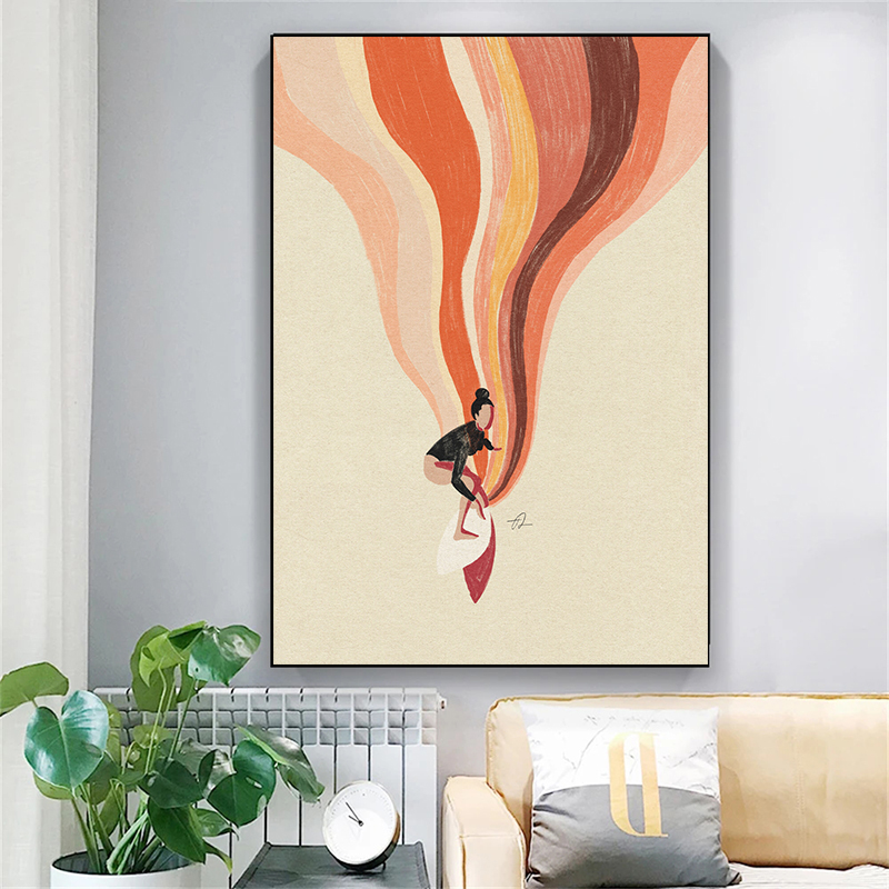 Affiche sur toile avec impress - Home Office Minimalist avis et prix