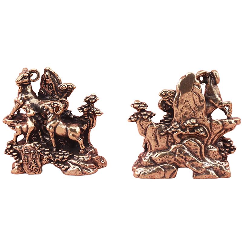 Figurine de trois chèvres en l - Home Office Feng Shui avis et prix