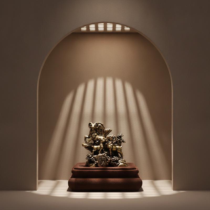 Figurine de trois chèvres en l - Home Office Feng Shui avis et prix