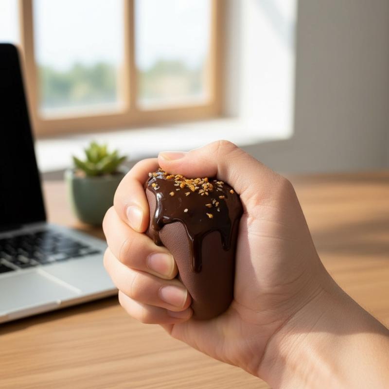 Jouet Squishy Dessert au Choco - Home Office Simulator avis et prix