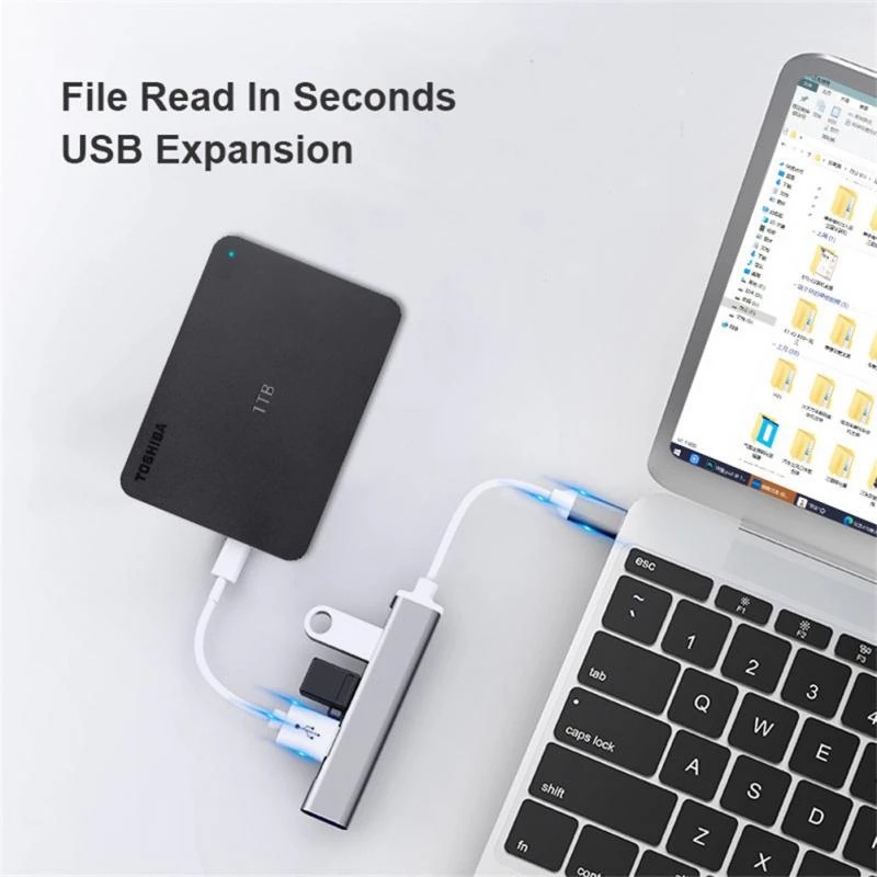 Hub d'extension Type-C 4 en 1, - Home Office For Mac avis et prix