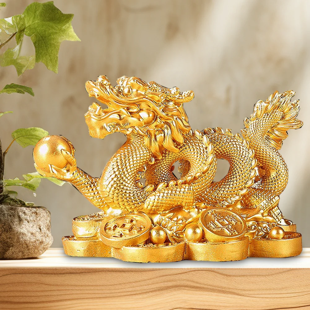 Sculpture de dragon en résine, - Home Office Feng Shui avis et prix