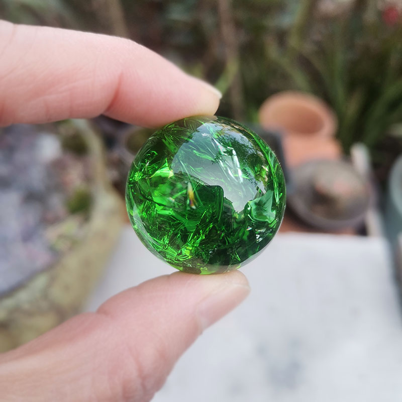 Boule de cristal de glace craq - Home Office Feng Shui avis et prix