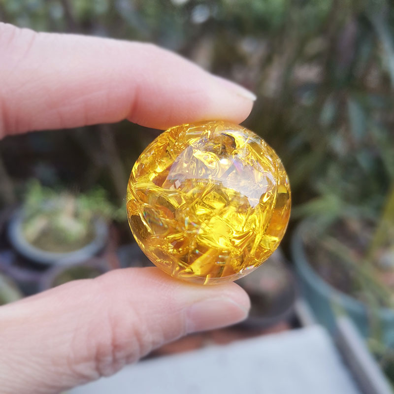 Boule de cristal de glace craq - Home Office Feng Shui avis et prix