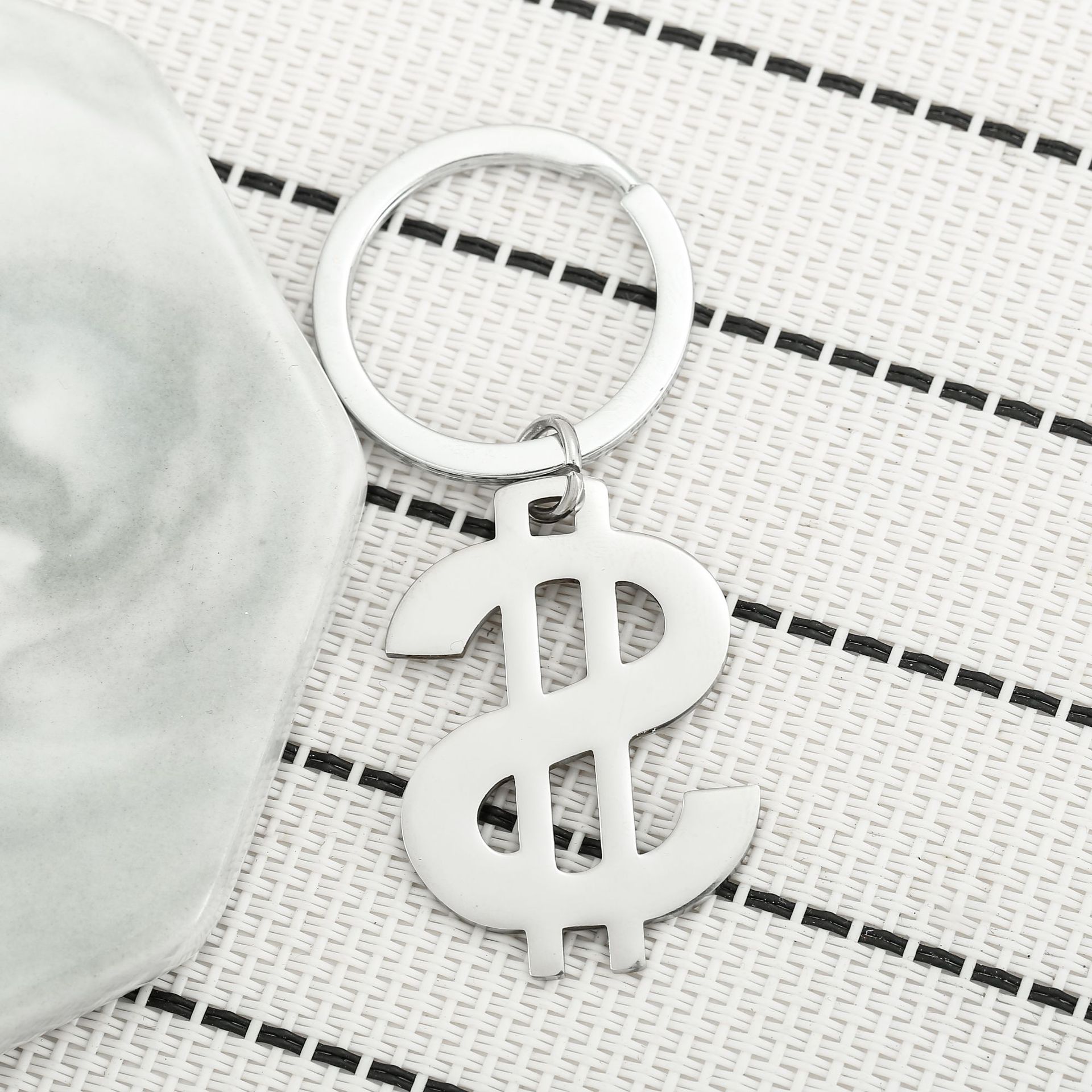 Porte-clés en acier inoxydable - Home Office Logo avis et prix