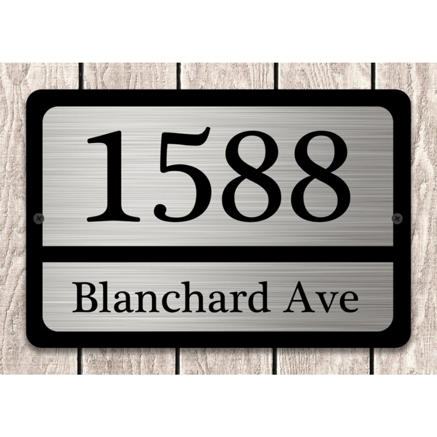 Plaque d'adresse de maison en  - Home Office Number avis et prix