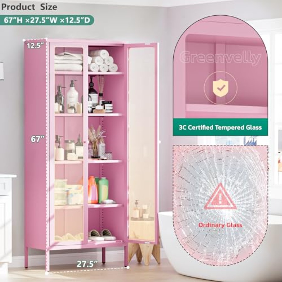 Vitrine à 5 niveaux en verre p - Home Office Room avis et prix