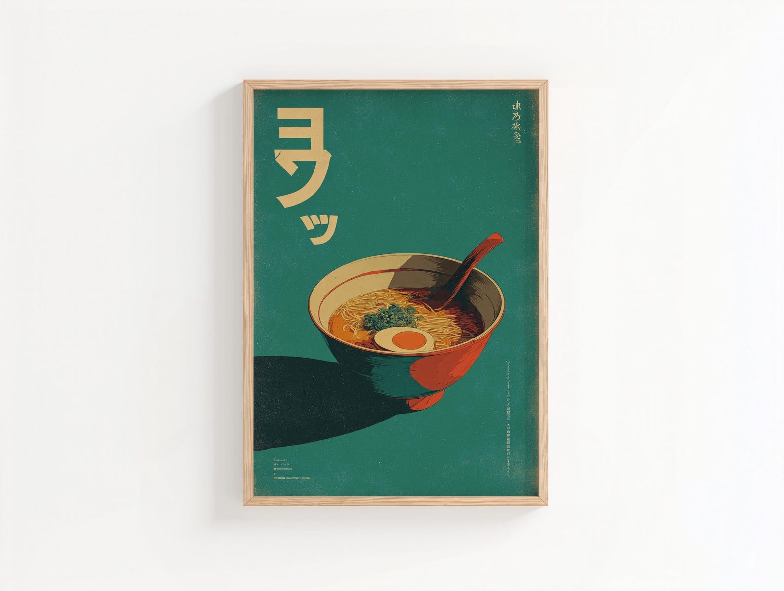 Impression sur toile de ramen  - Home Office Minimalist avis et prix