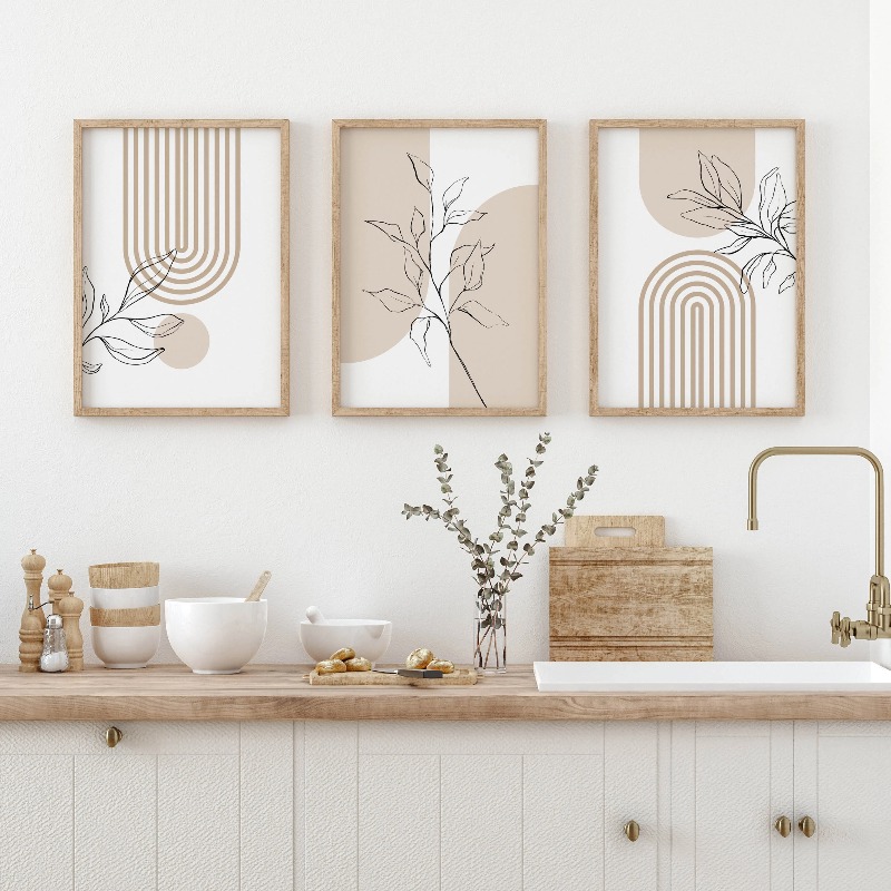 Affiches murales neutres pour  - Home Office Minimalist avis et prix